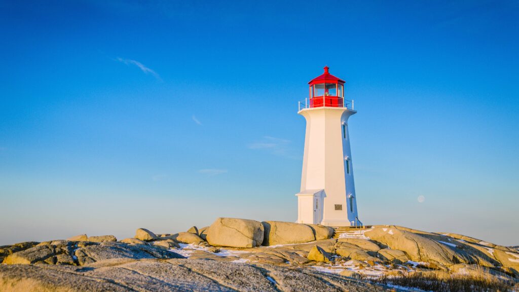 Peggy's Cove Lighthouse wallpaper