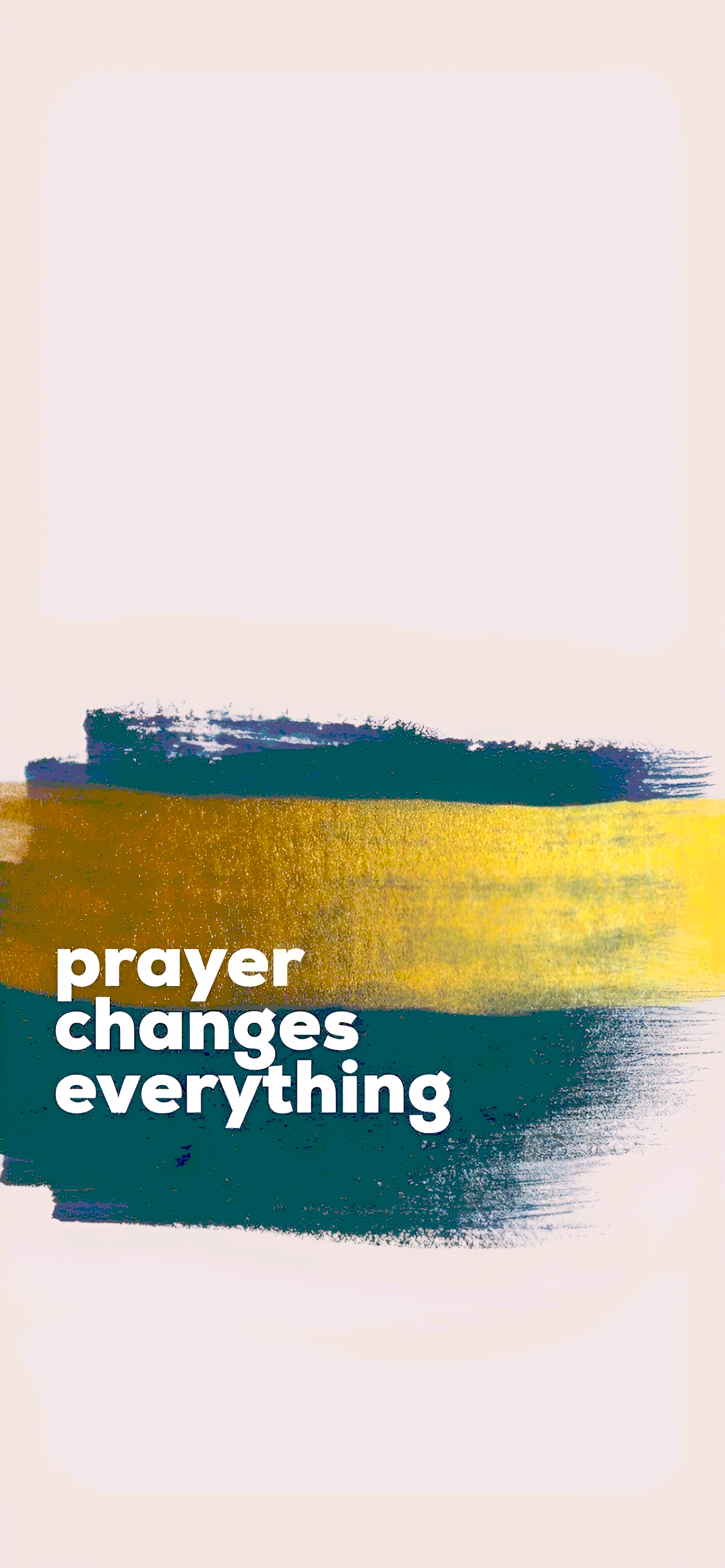 Prayer changes everything