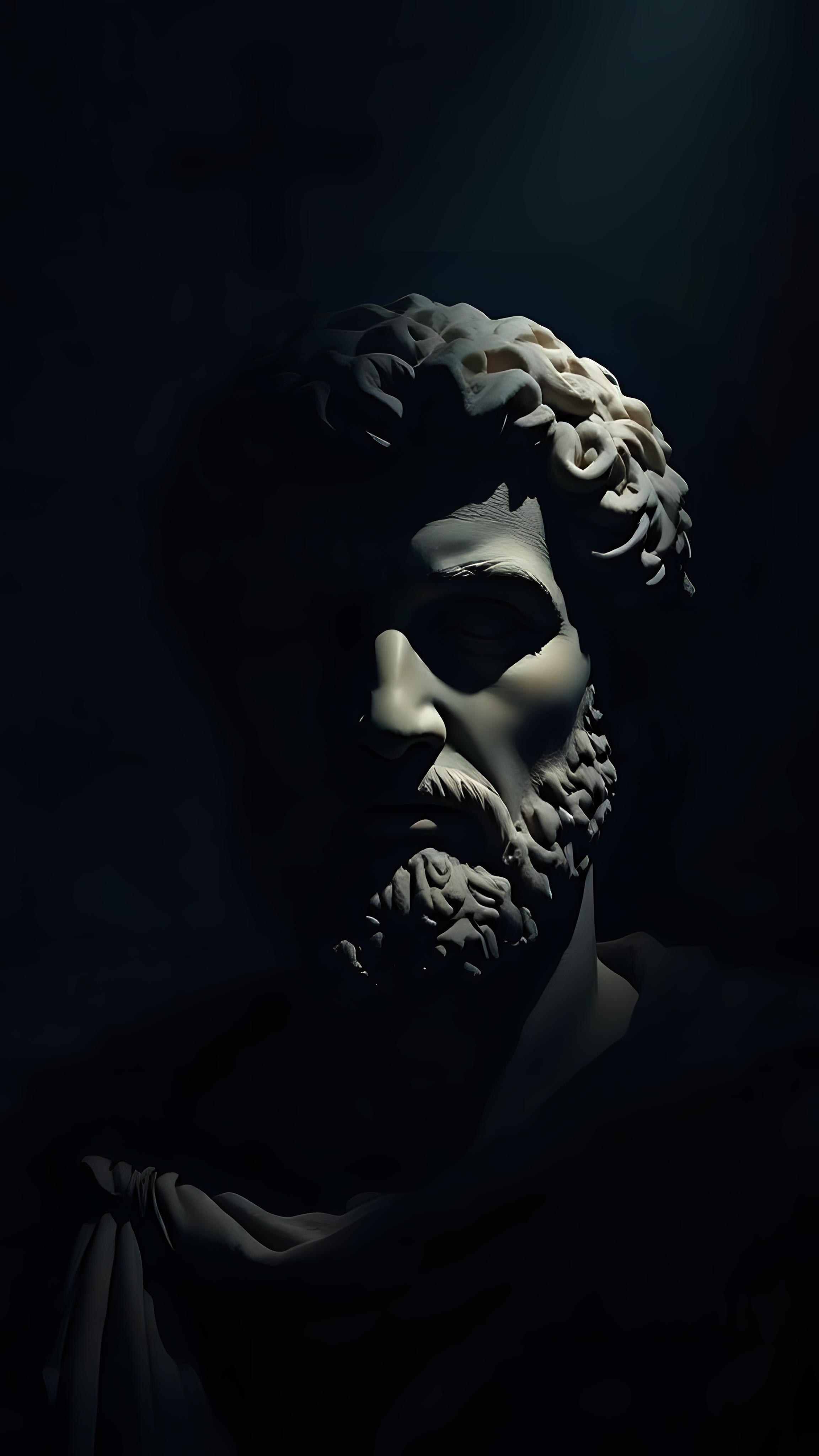 Dark Marcus Aurelius Wallpaper