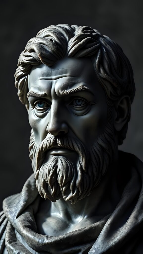 Stoic Statue wallpaper