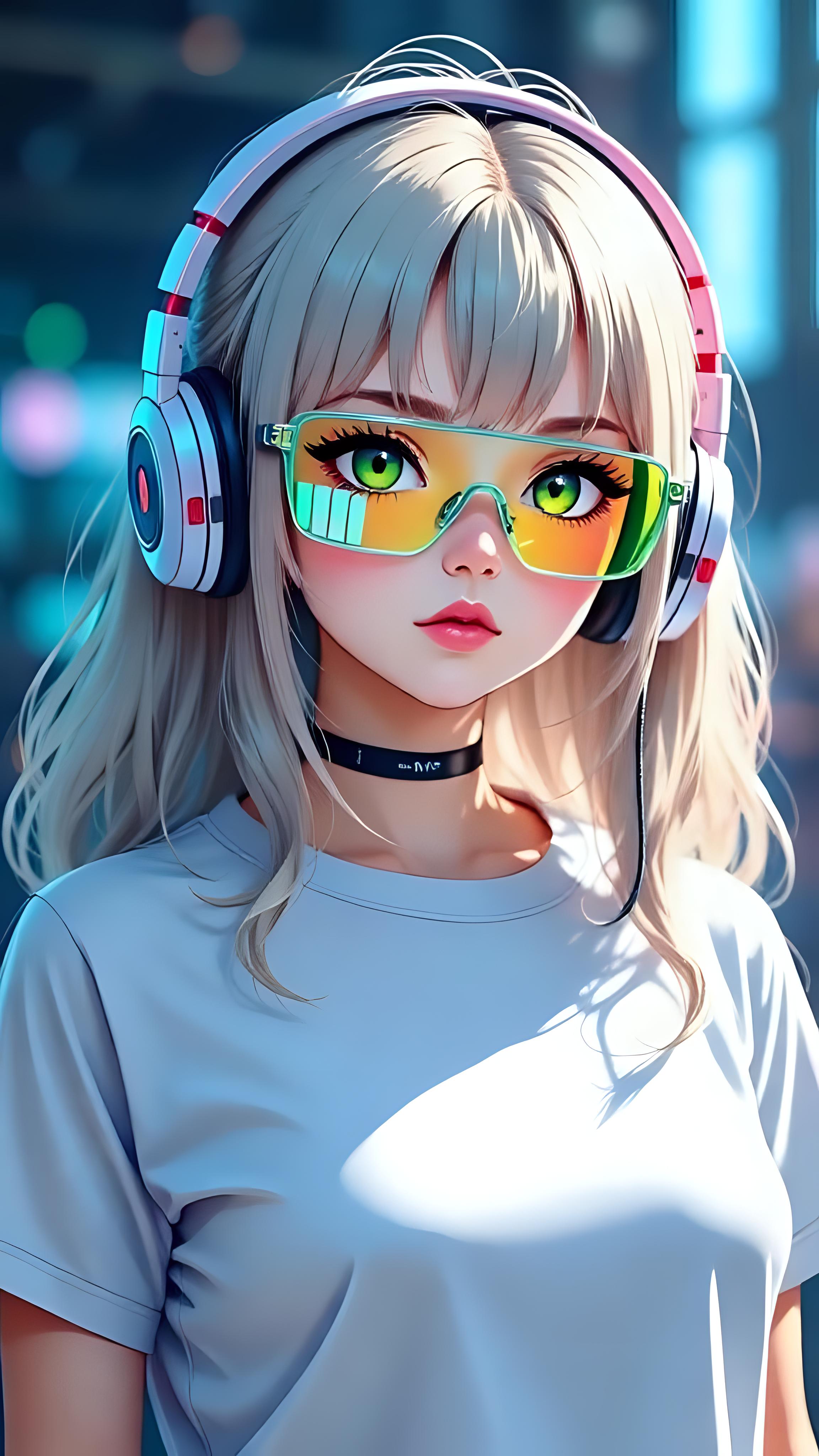 Tech Girl Wallpaper