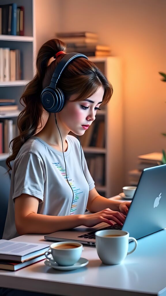 Female Tech Wallpaper