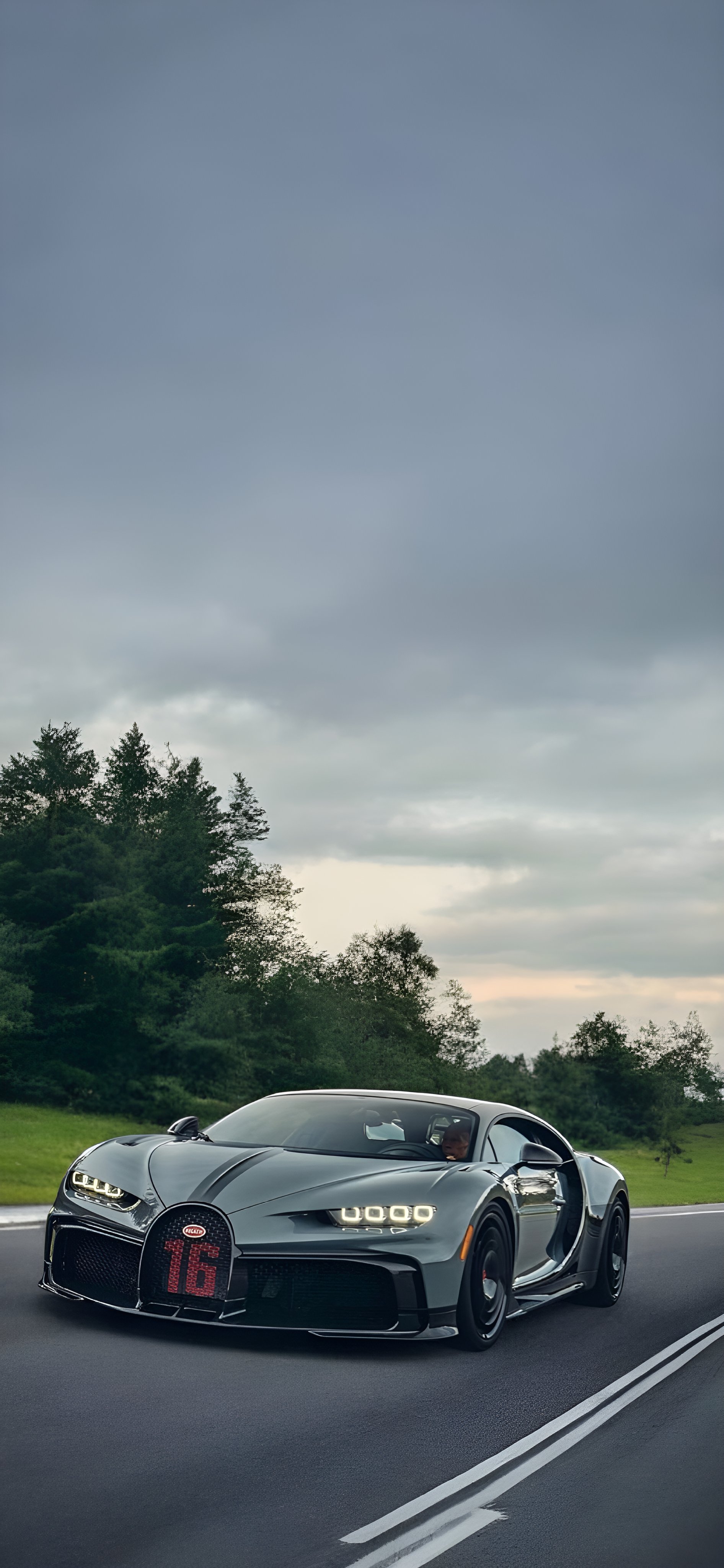 Sleek Bugatti chiron wallpaper 4k