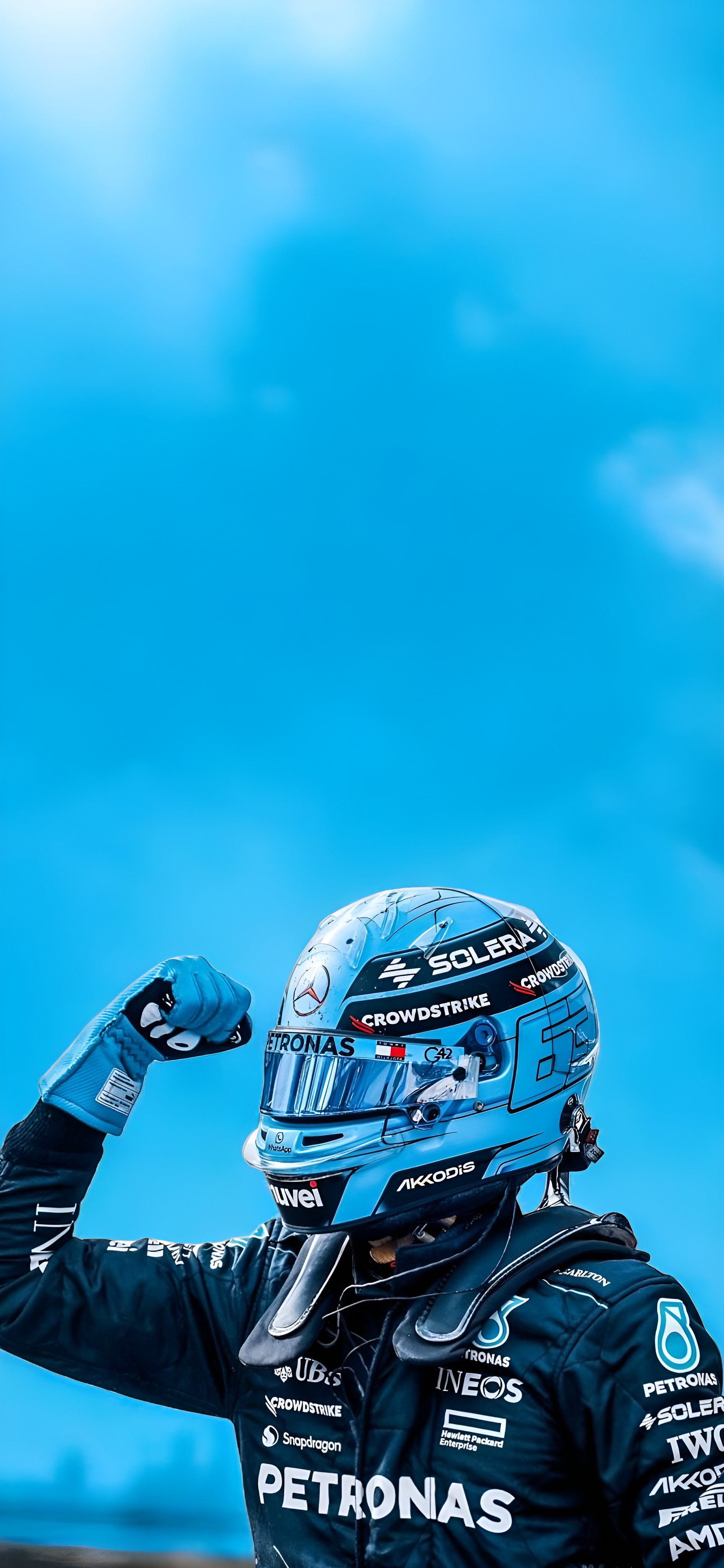 George Russell wallpaper 4k