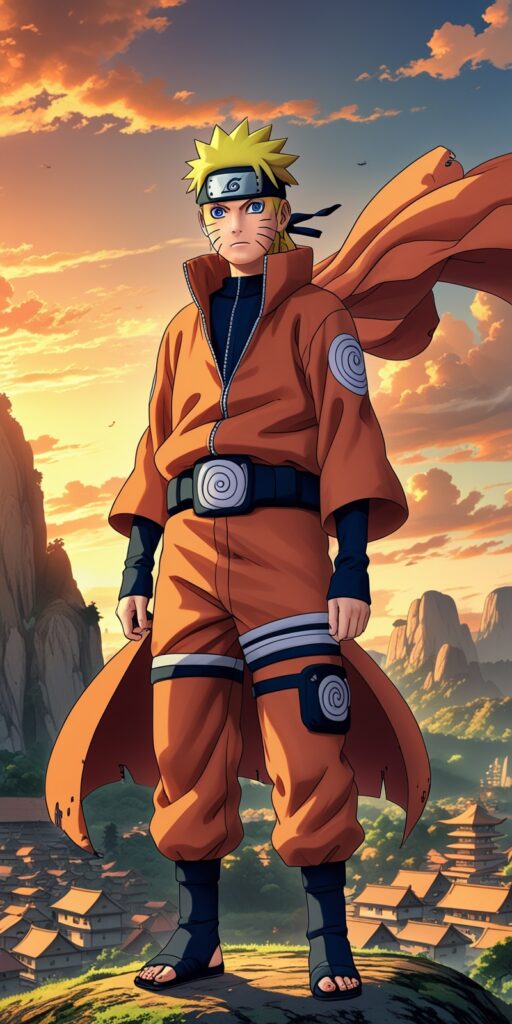Naruto Uzumaki as Seventh Hokage Wallpaper