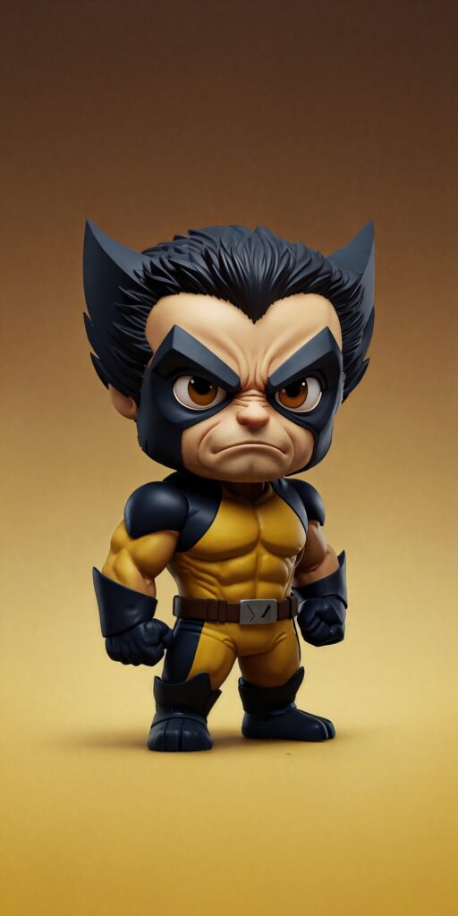 Chibi Wolverine Wallpaper