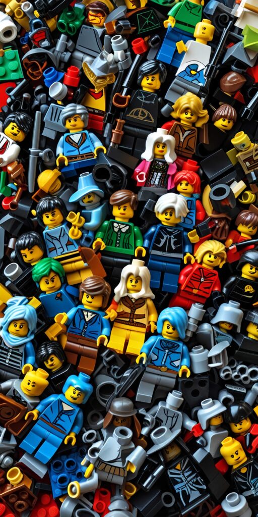 Lego Minifigure Wallpaper