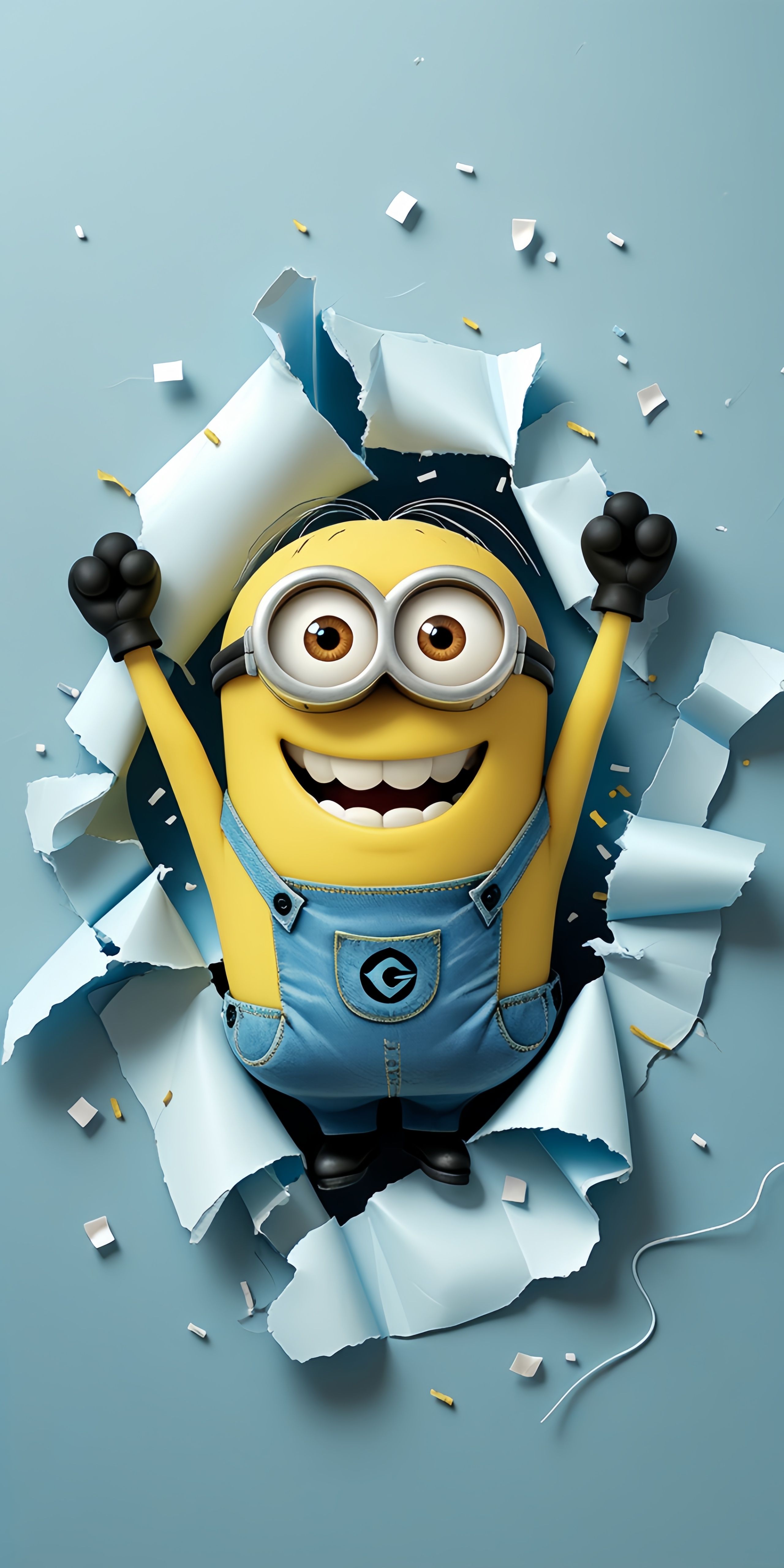 Playful Minion Wallpaper