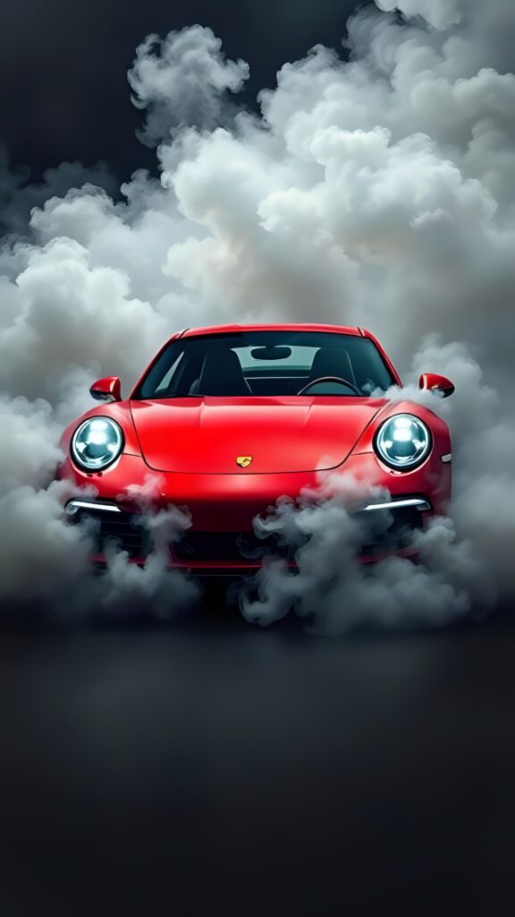 Red Porsche 911 Wallpaper