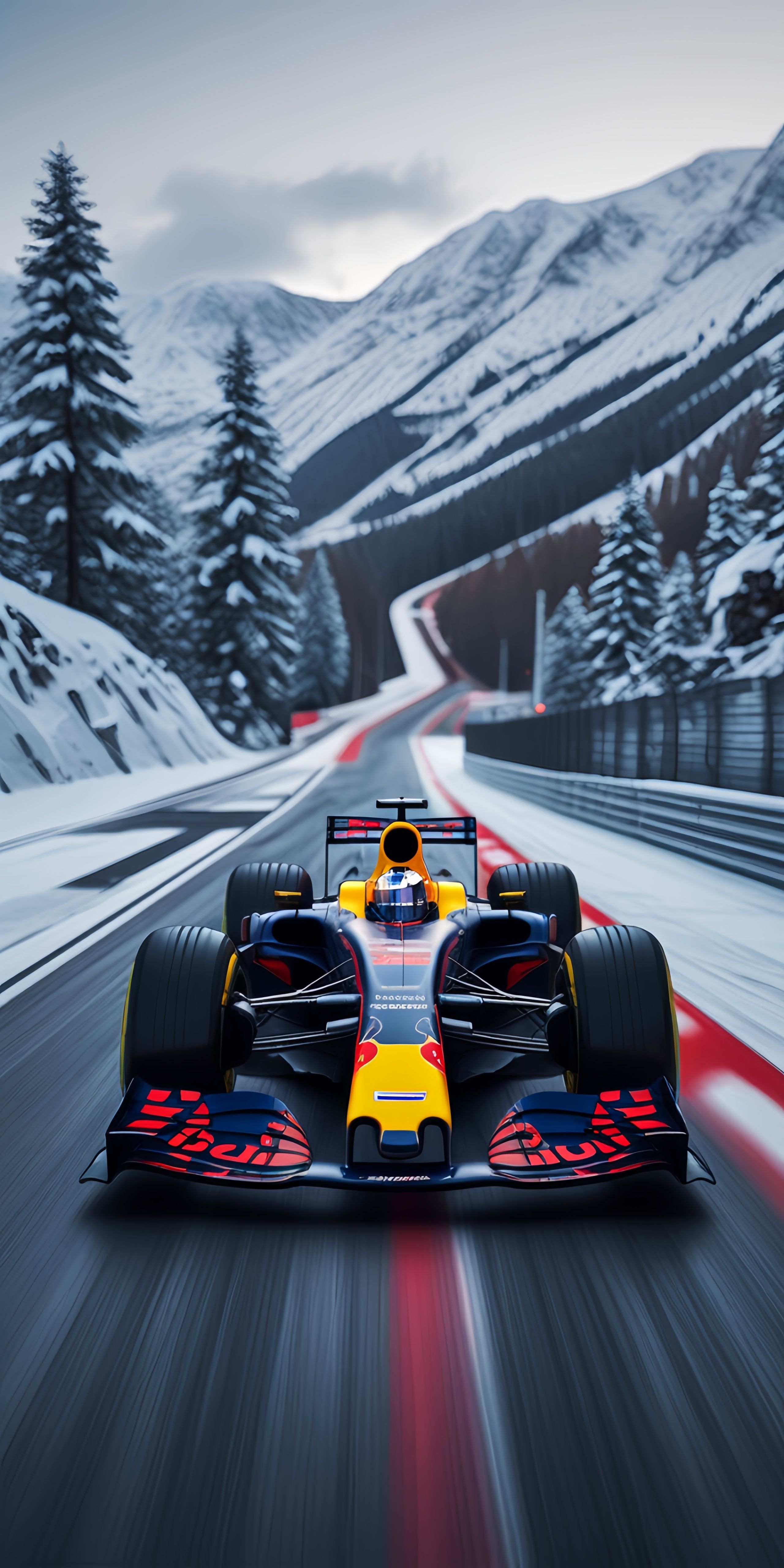 Snow Track F1 Wallpaper