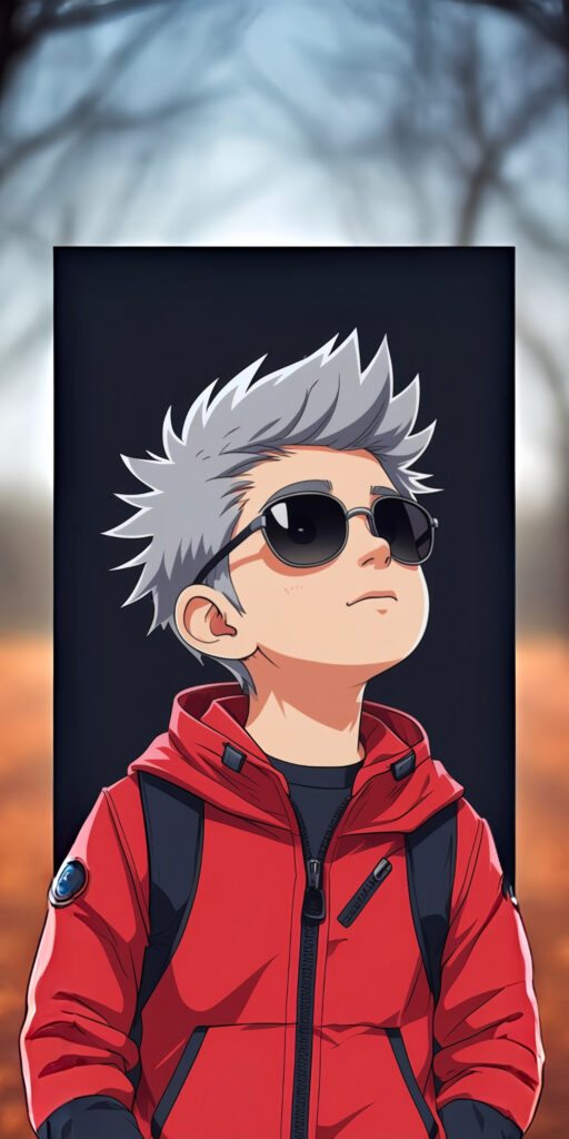 Cool Anime Boy Sunglasses Wallpaper