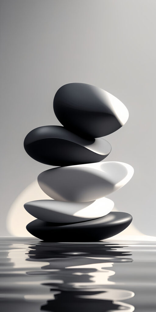 Zen Stones Serenity Wallpaper