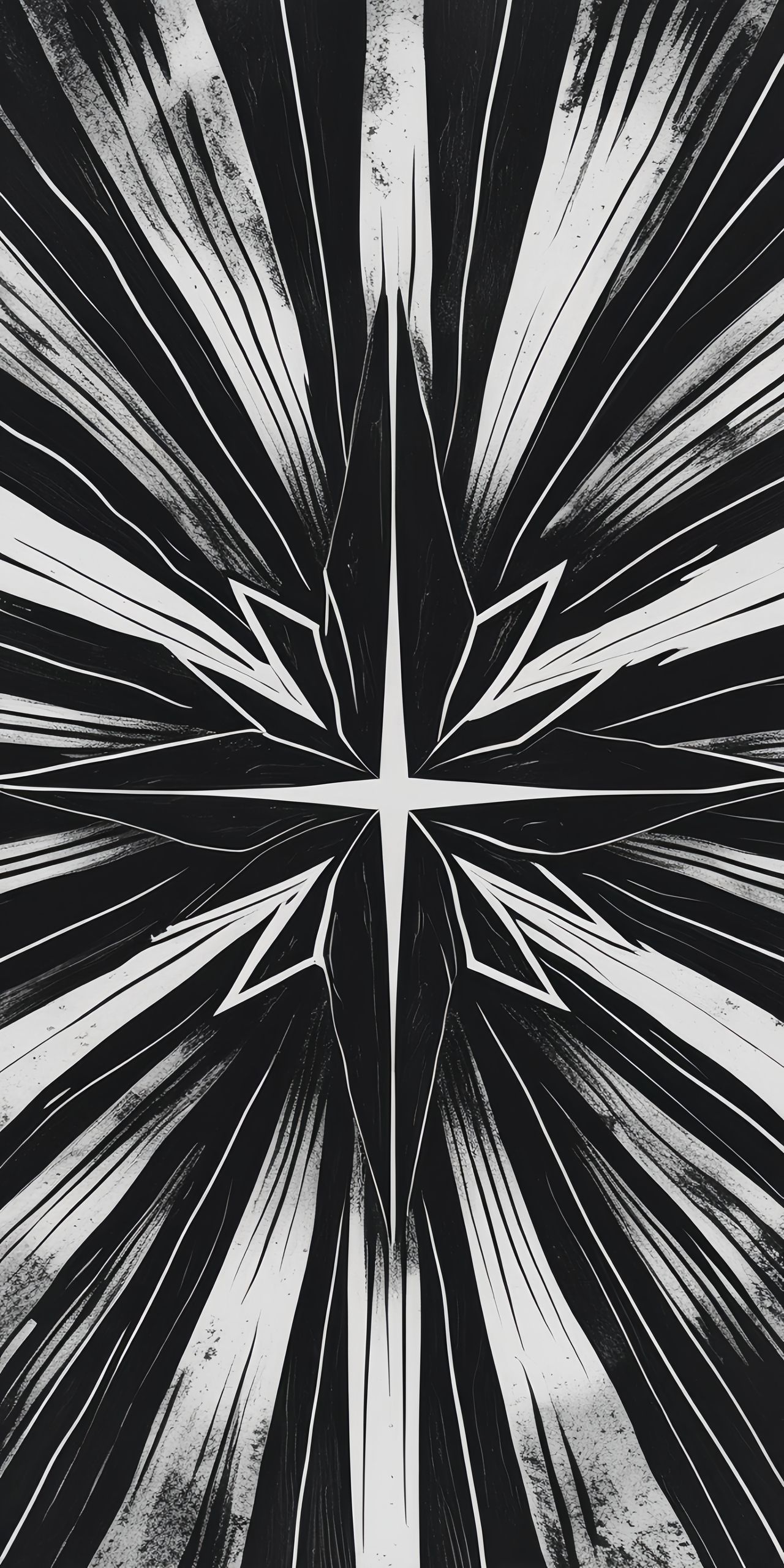 Dynamic Black and White Abstract Art Wallpaper.jpg