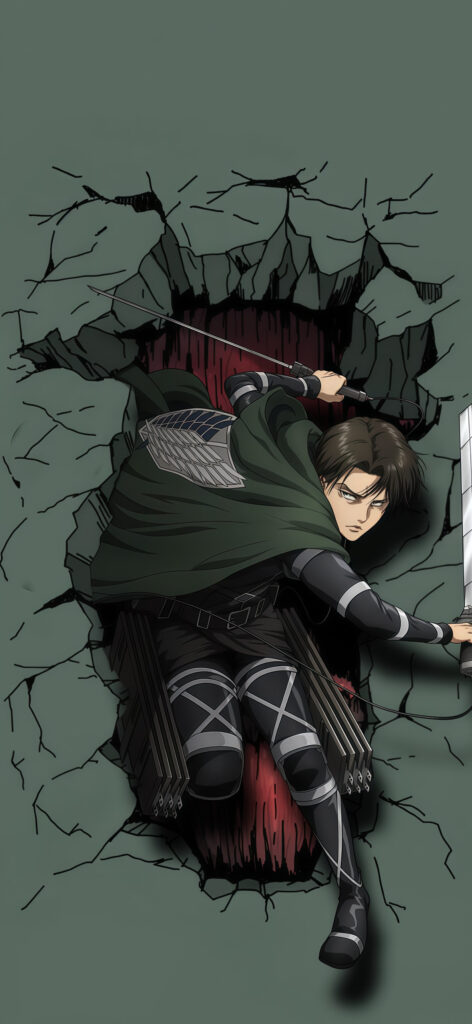 Epic Levi Ackerman Jjk wallpaper
