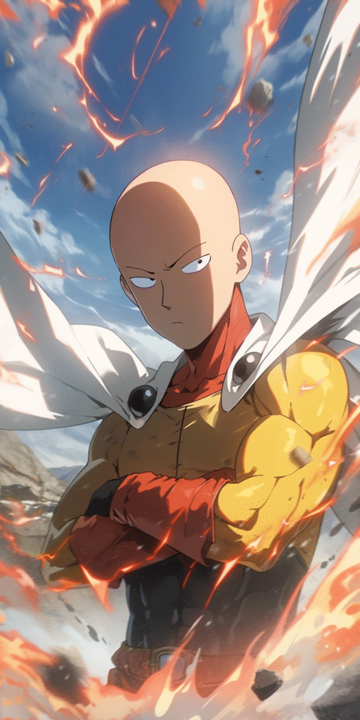 Epic Saitama Wallpaper