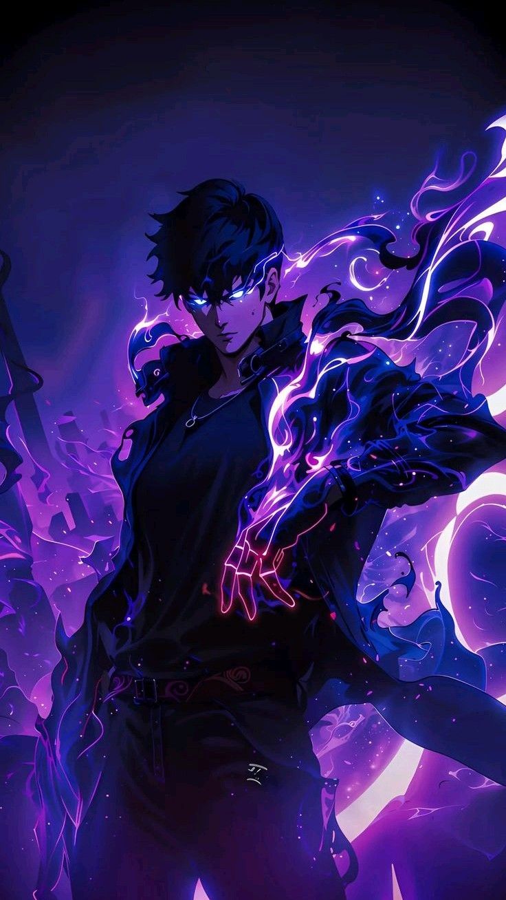 Epic Solo Leveling 4K Sung Jin Woo Wallpaper