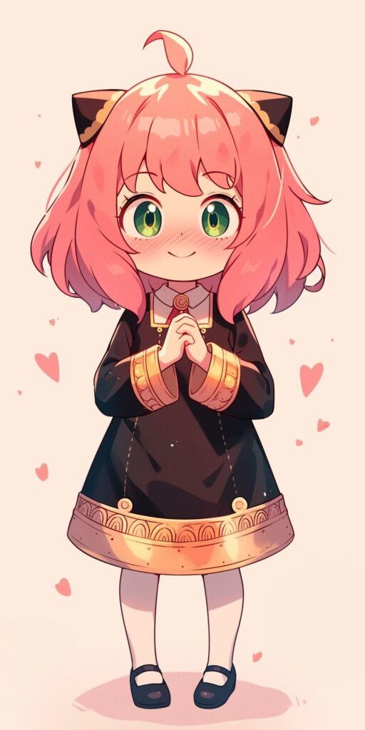 Stunning Anya Forger Spy x Family wallpaper