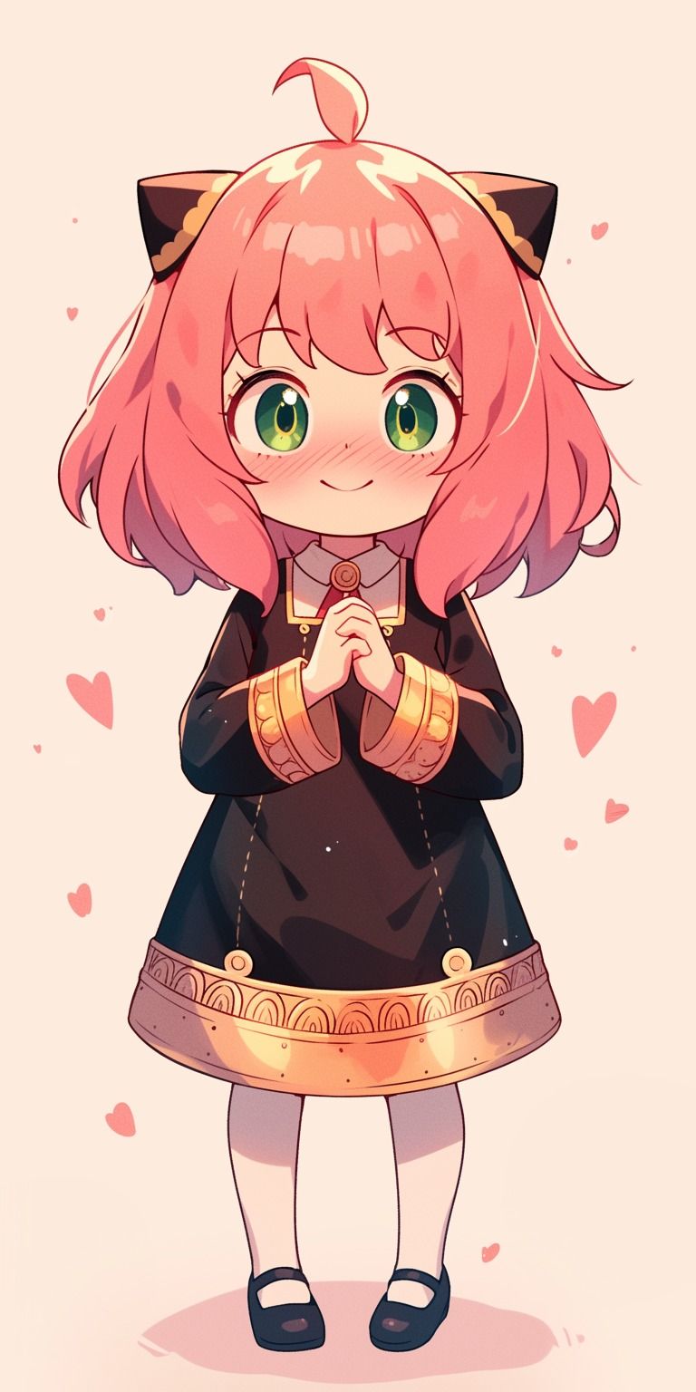 Stunning Anya Forger Spy x Family wallpaper