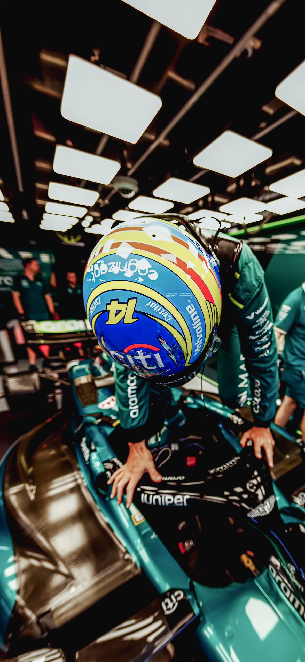 Epic Alonso: 4K F1 Speed Wallpaper