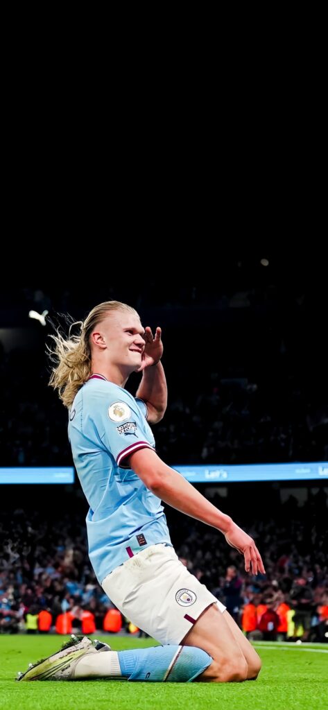 Epic Haaland 4K Wallpaper