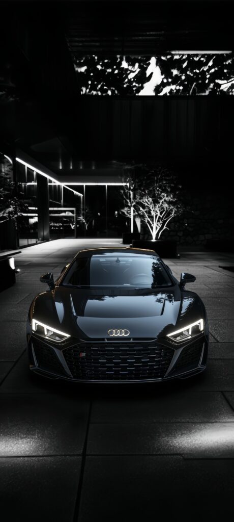 Epic Night Vision Audi R8 LED Wallpaper