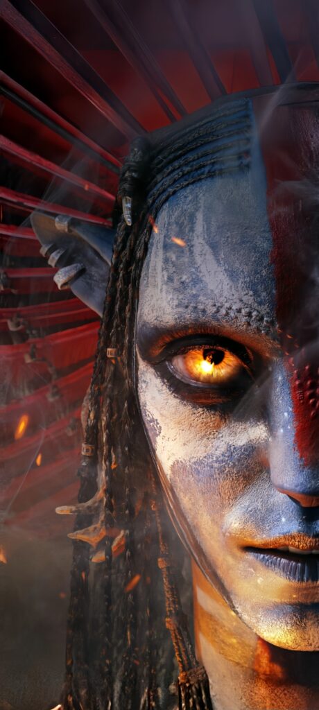 Neytiri Fire and Ash Avatar Wallpaper