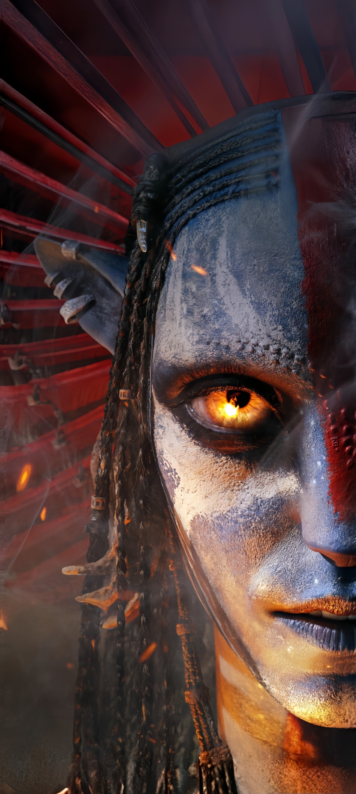 Neytiri Fire and Ash Avatar Wallpaper