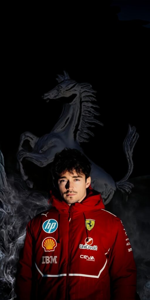 Stunning Charles Leclerc Speed Wallpaper