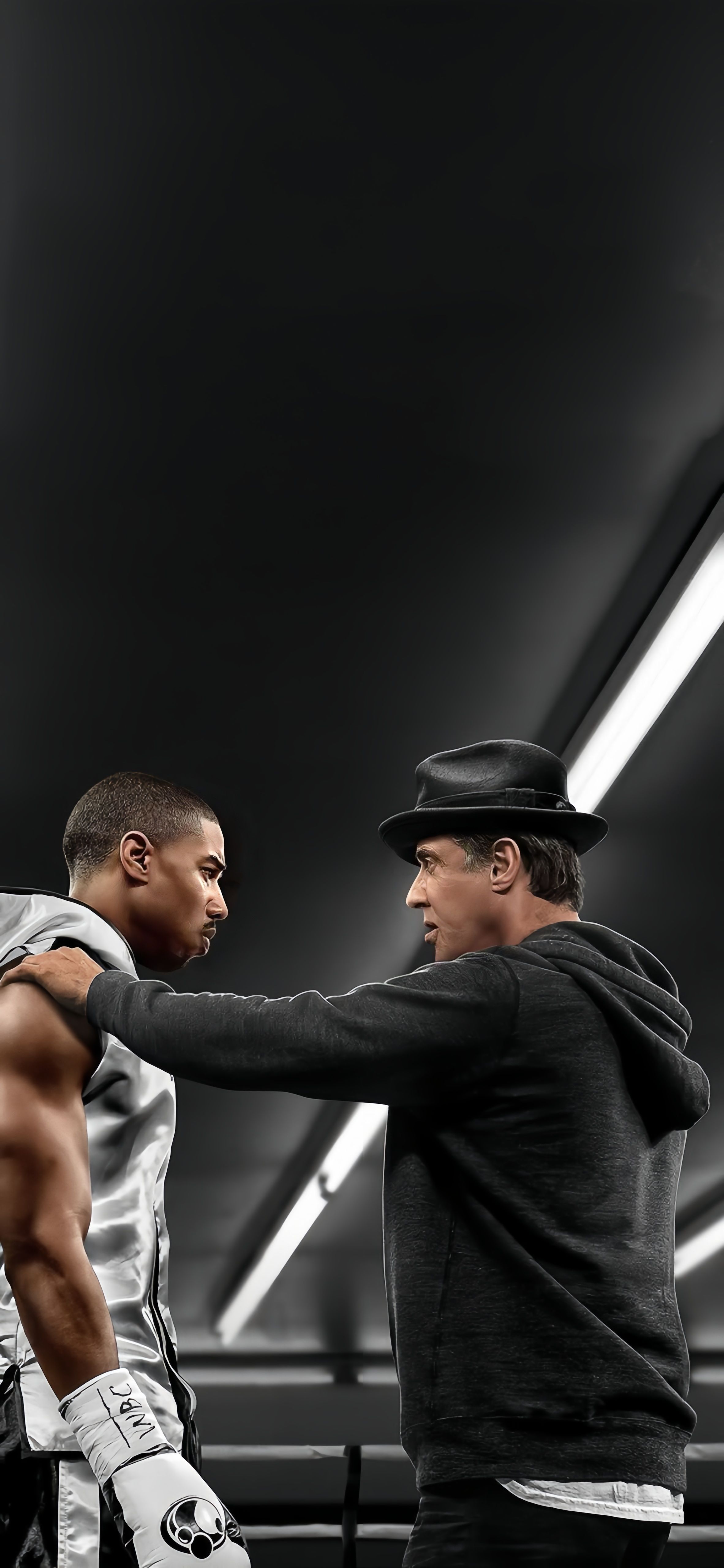 Adonis Creed and Rocky Balboa Motivational Wallpaper