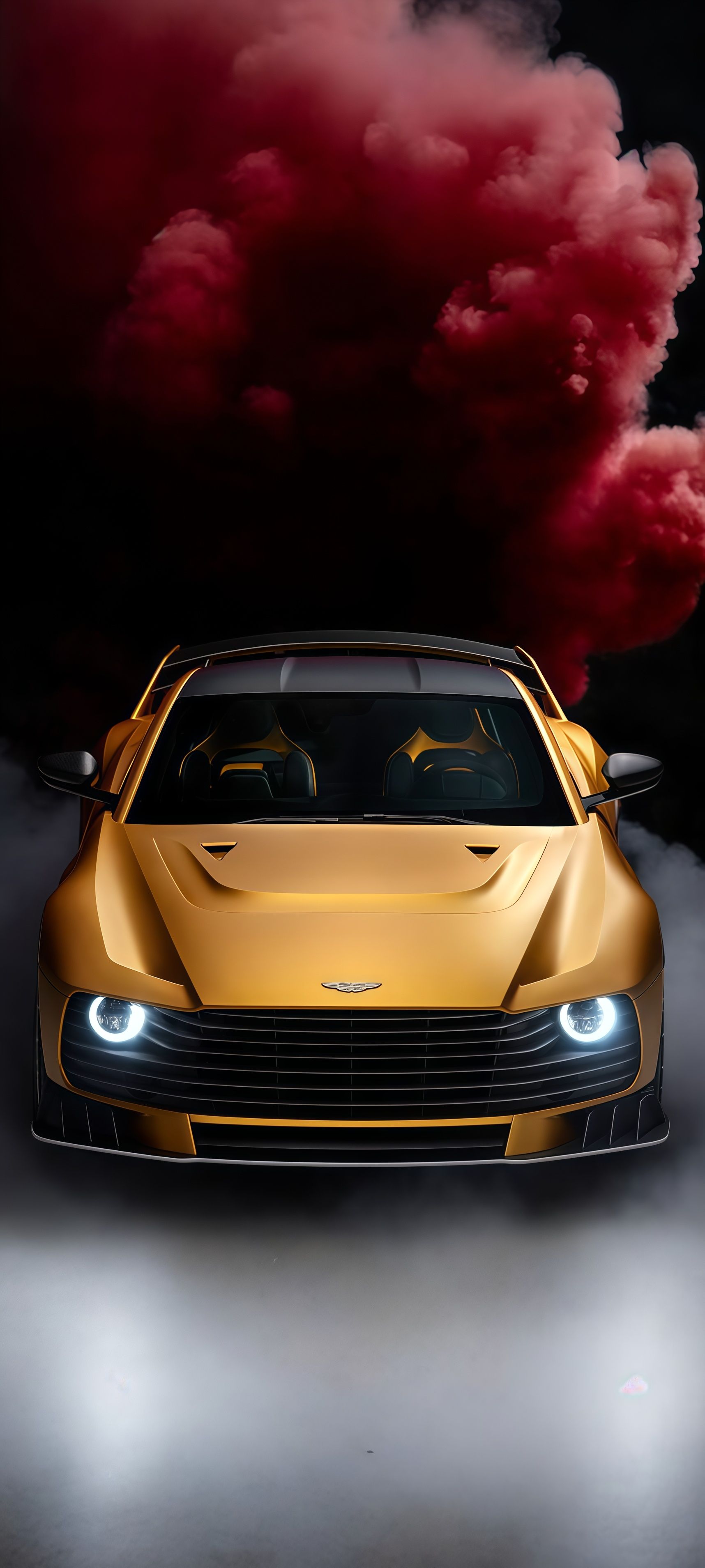 Aston Martin Valiant Front View Wallpaper