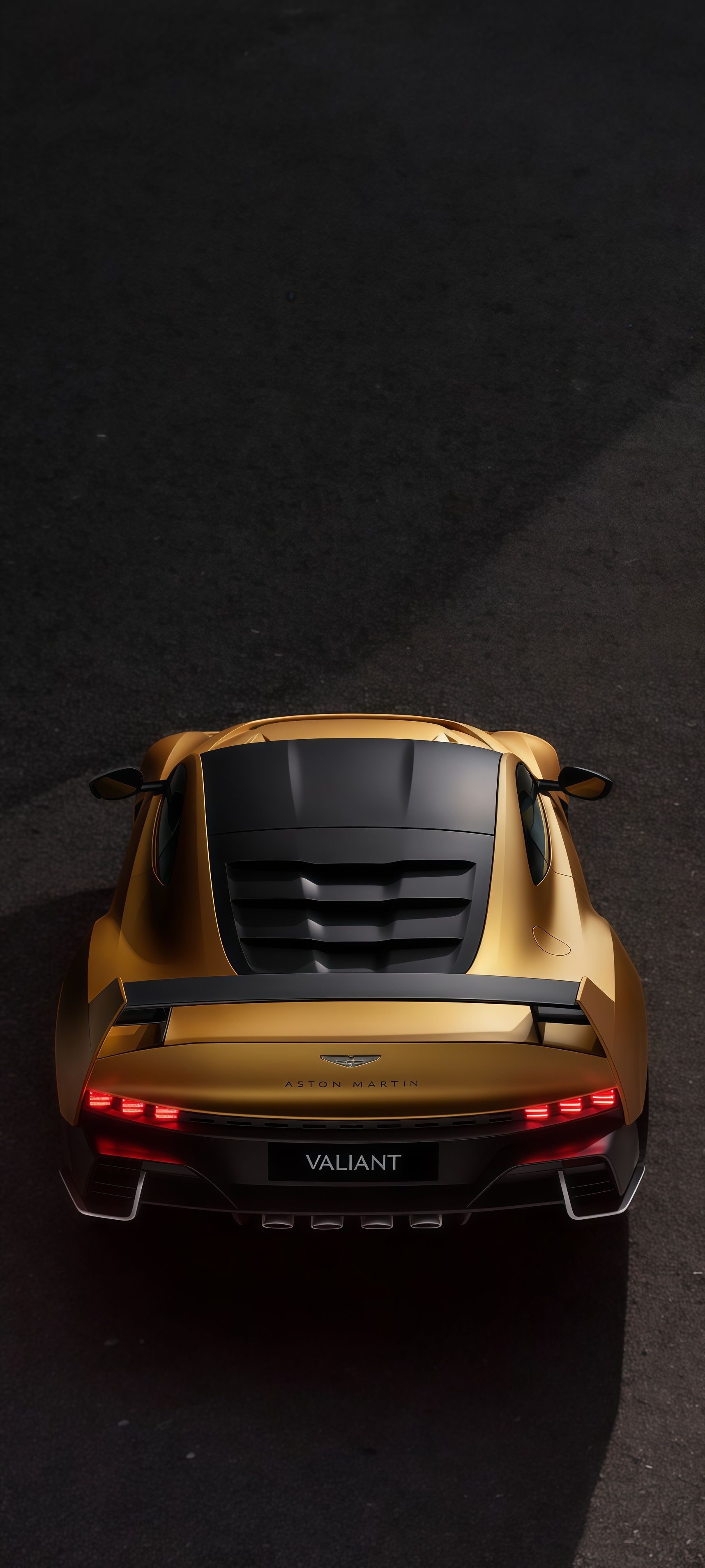 Aston Martin Valiant Rear View Wallpaper