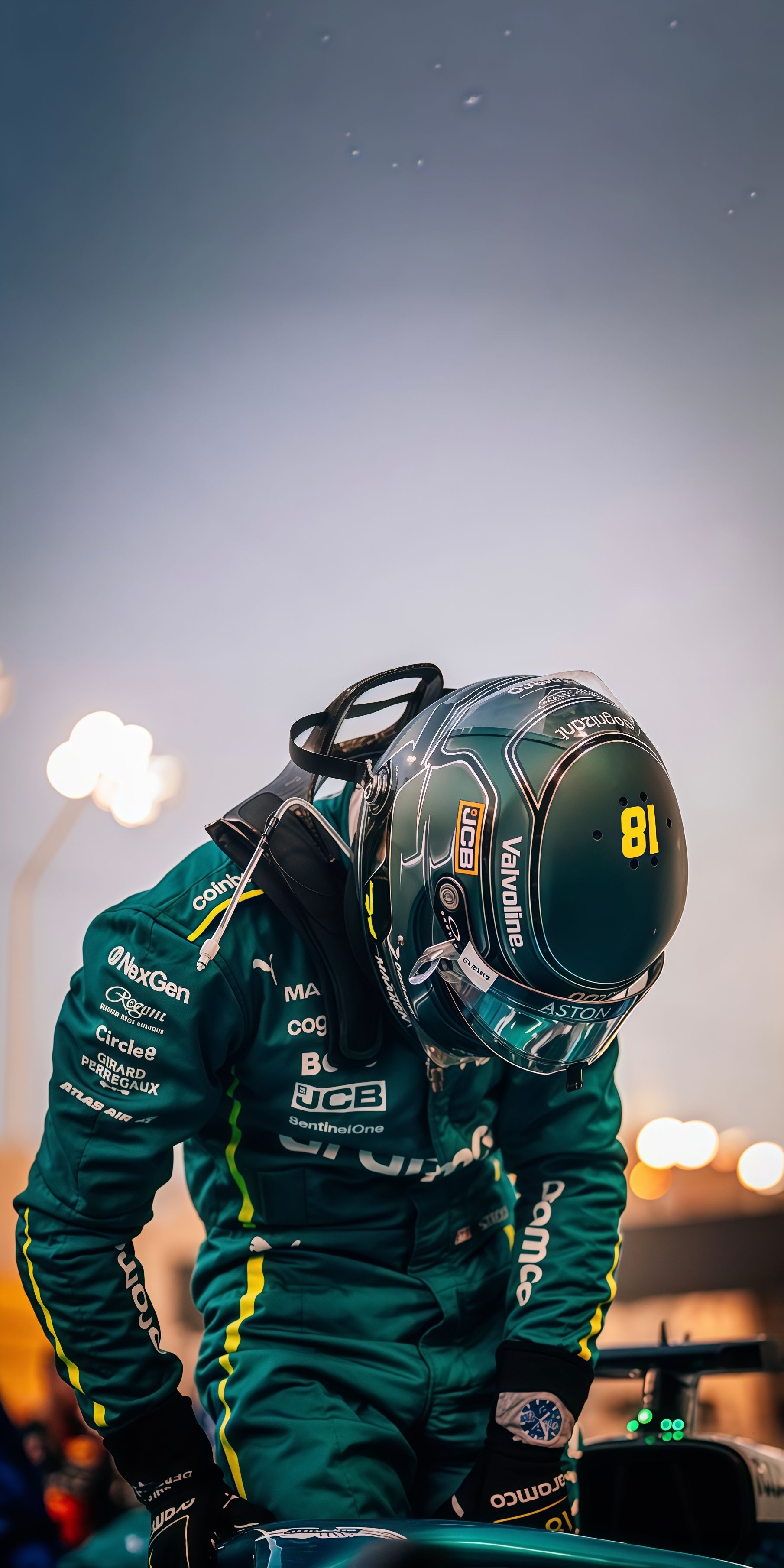 Incredible Lance Stroll Portrait Wallpaper