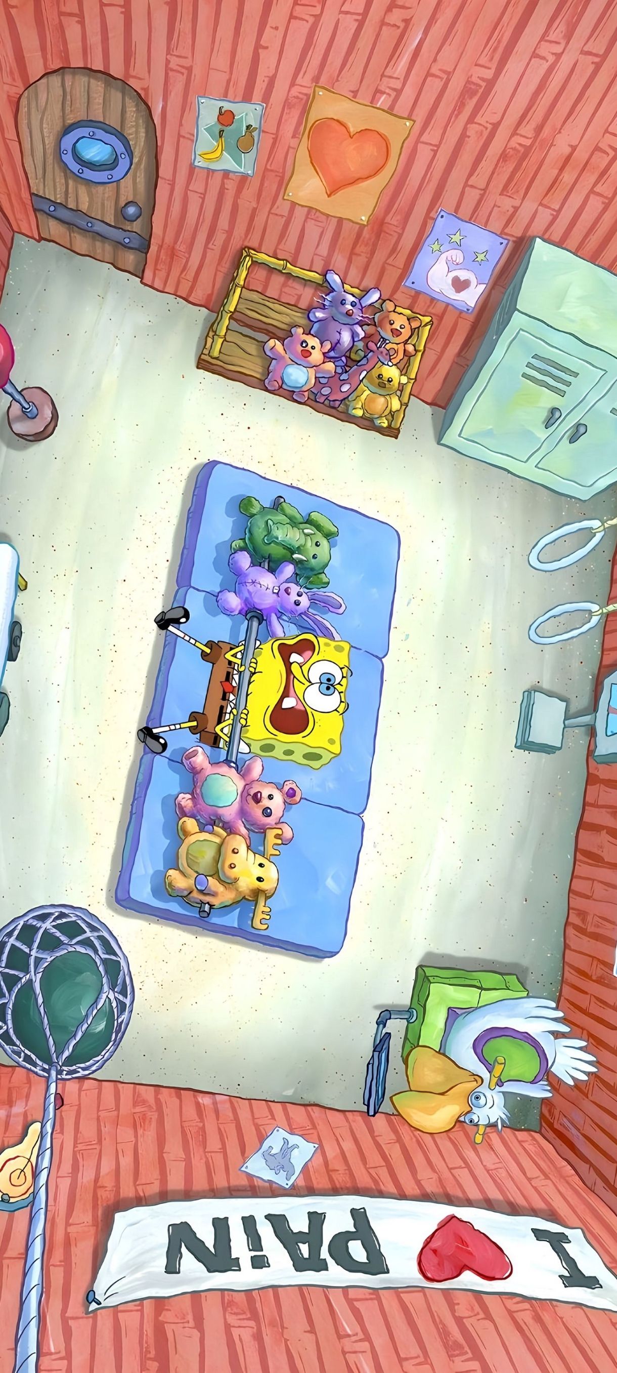 Spongebob Bedroom Wallpaper