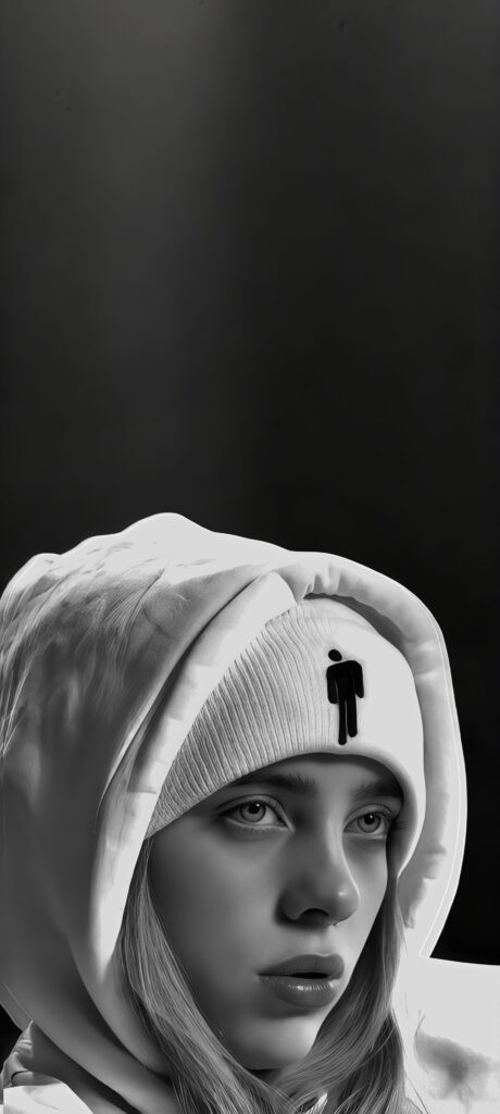 Billie Eilish Blohsh Beanie Wallpaper