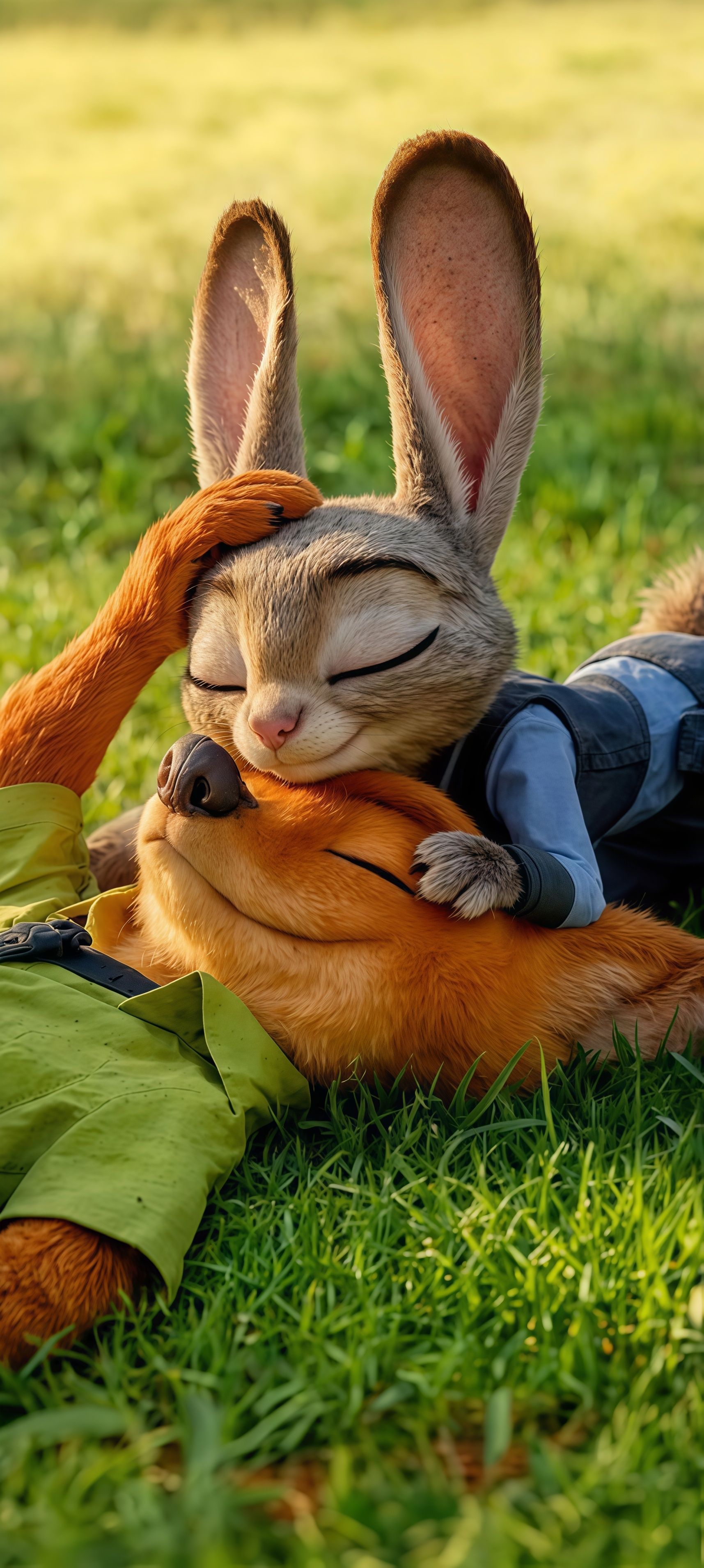 Nick and Judy from Zootopia Wallpaper