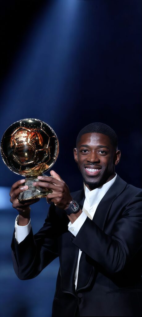 Ousmane Dembélé Ballon d'Or Wallpaper