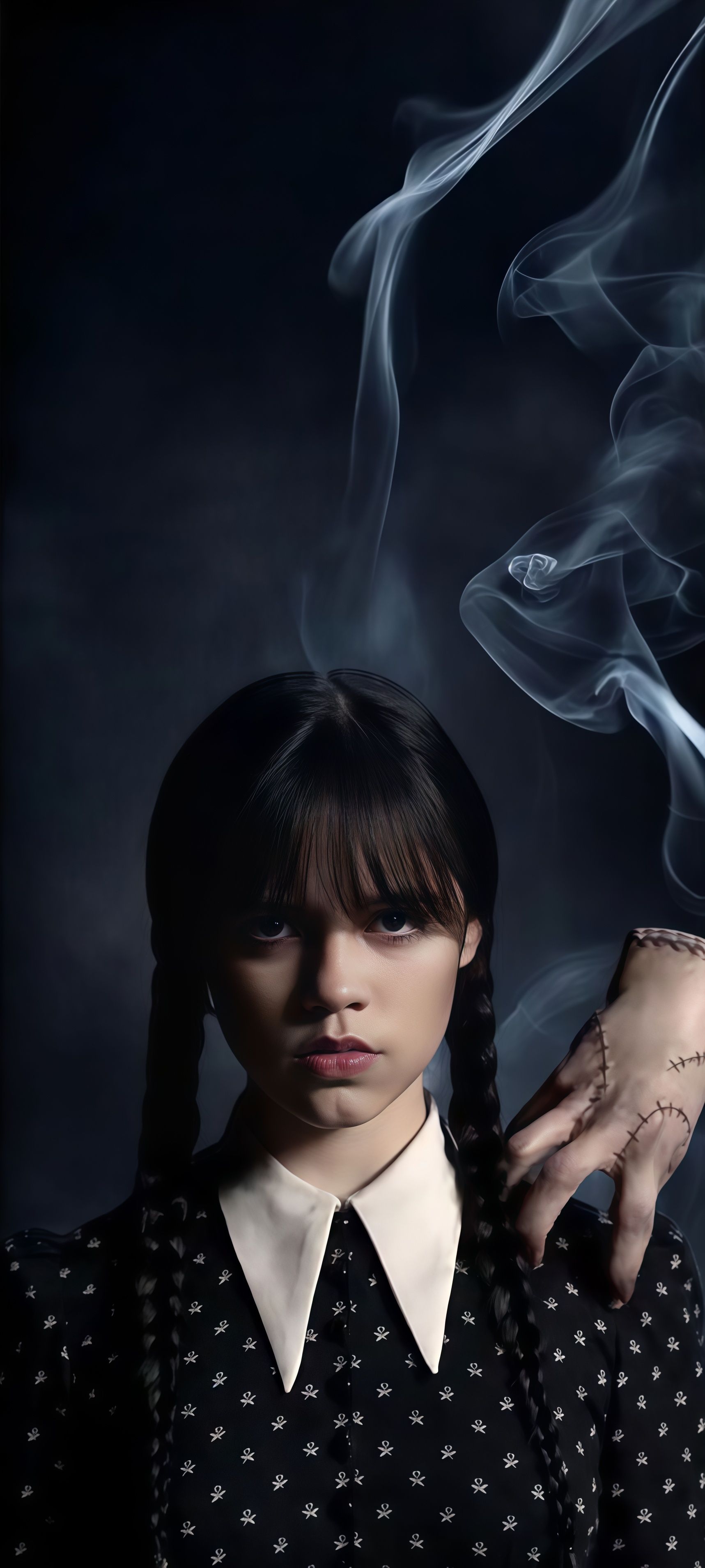 Wednesday Addams & Thing Wallpaper