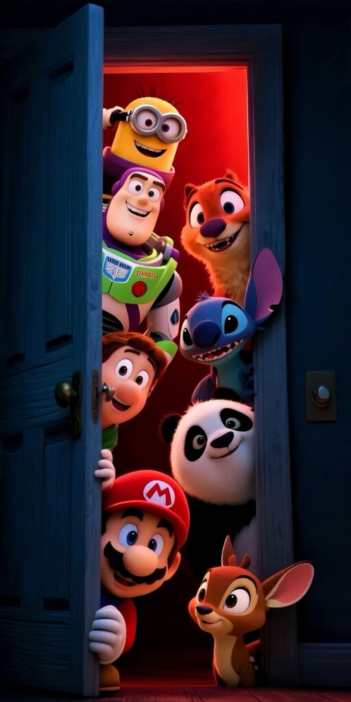 Disney Pixar Mario Universal Wallpaper