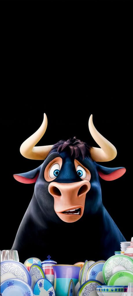 Ferdinand the Bull Animated Shock Wallpaper