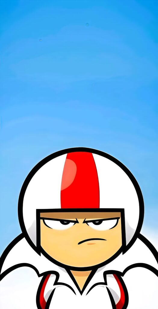 Kick Buttowski Cartoon Retro Wallpaper