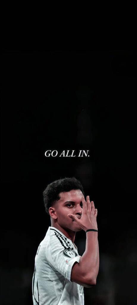 Rodrygo Goes Motivational Wallpaper