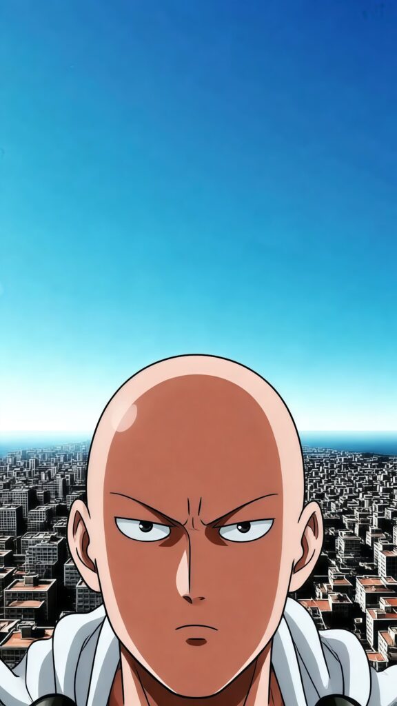 Saitama One-Punch Man Anime Wallpaper