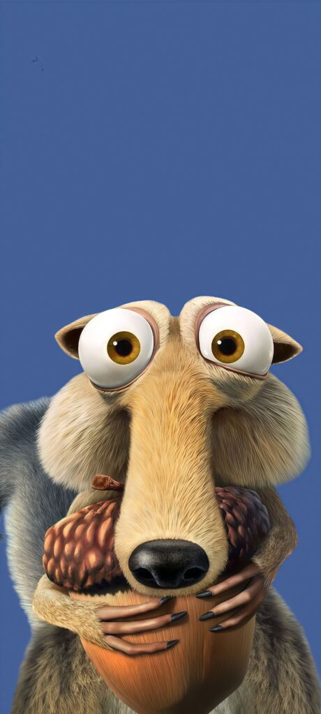 Scrat Ice Age Funny Acorn Close-up Wallpaper