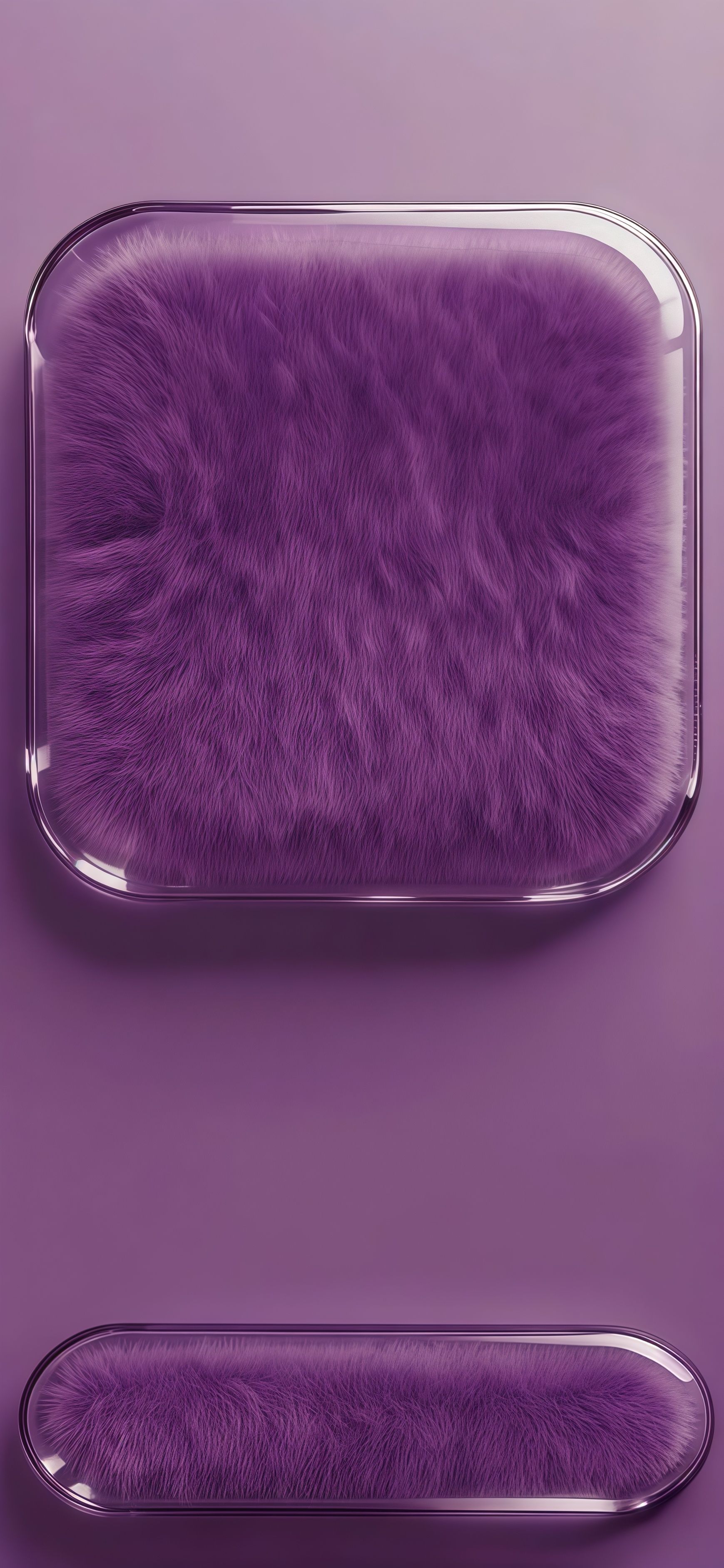 Deep Purple Fluffy Glass Texture Wallpaper