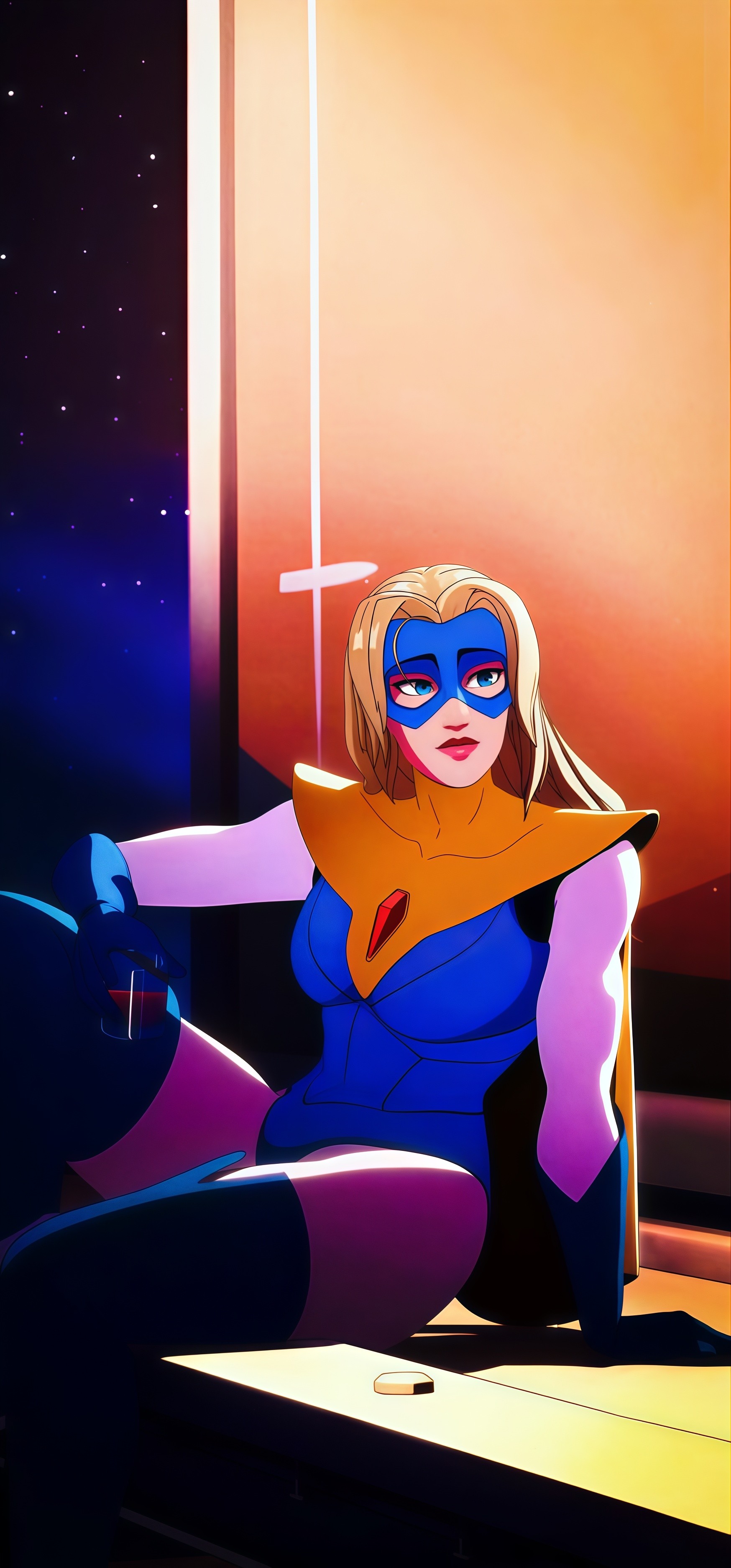 Dispatch Blonde Blazer Heroine Wallpaper