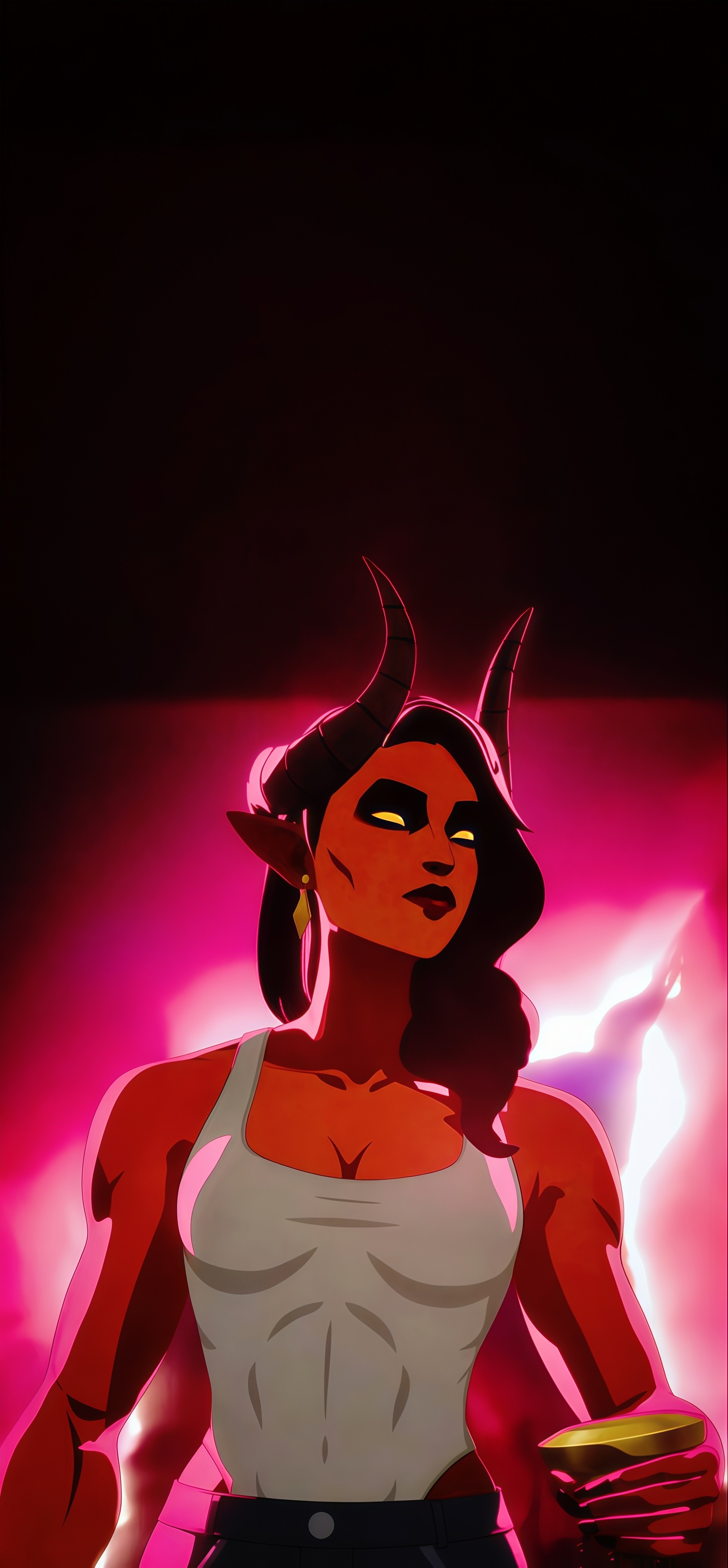 Dispatch Malevola Confident Pose Wallpaper