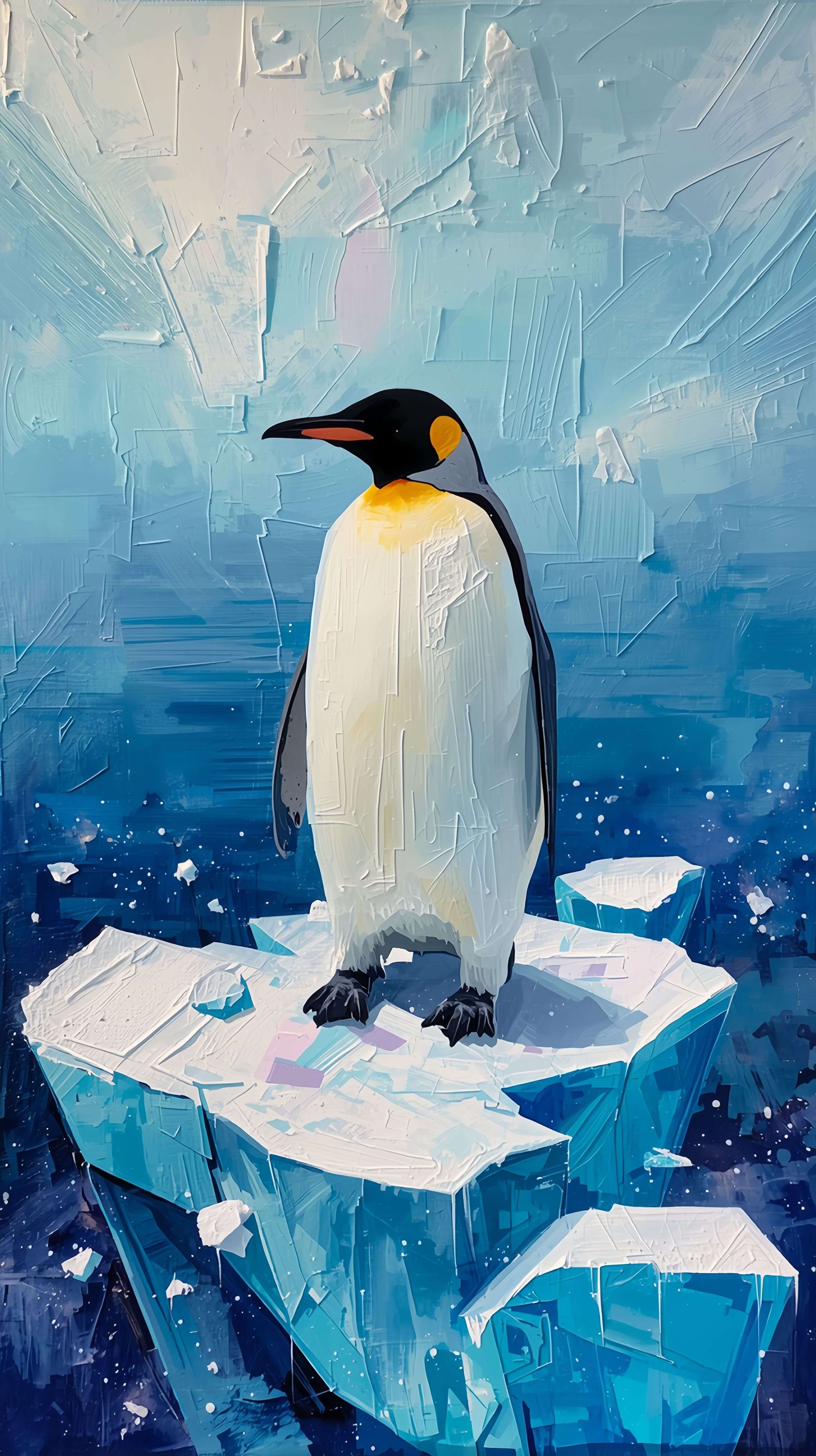 Emperor Penguin Arctic Wallpaper