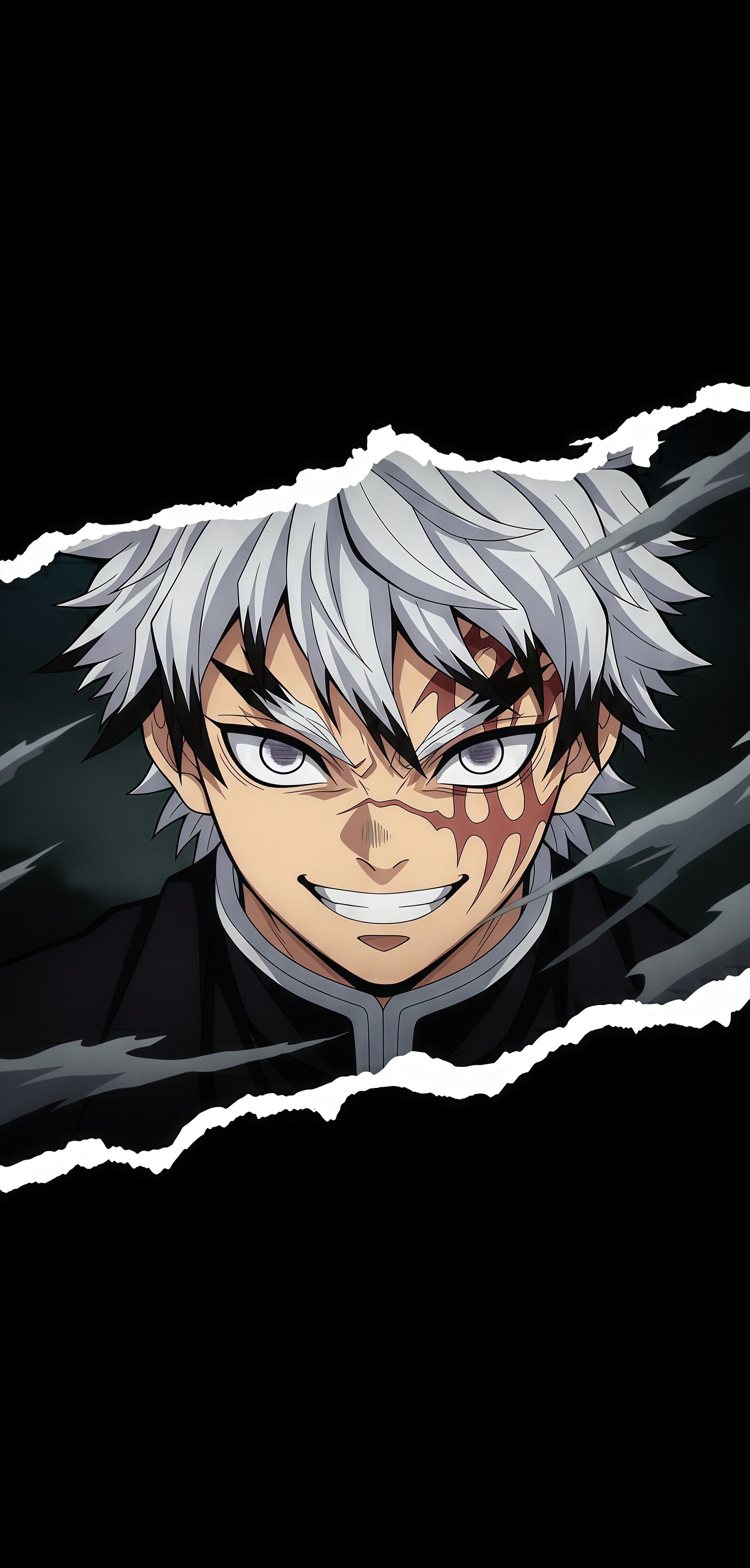 Sanemi Shinazugawa Wind Hashira Wallpaper