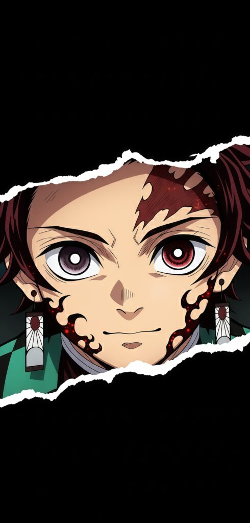 Tanjiro Kamado Demon Mark Wallpaper