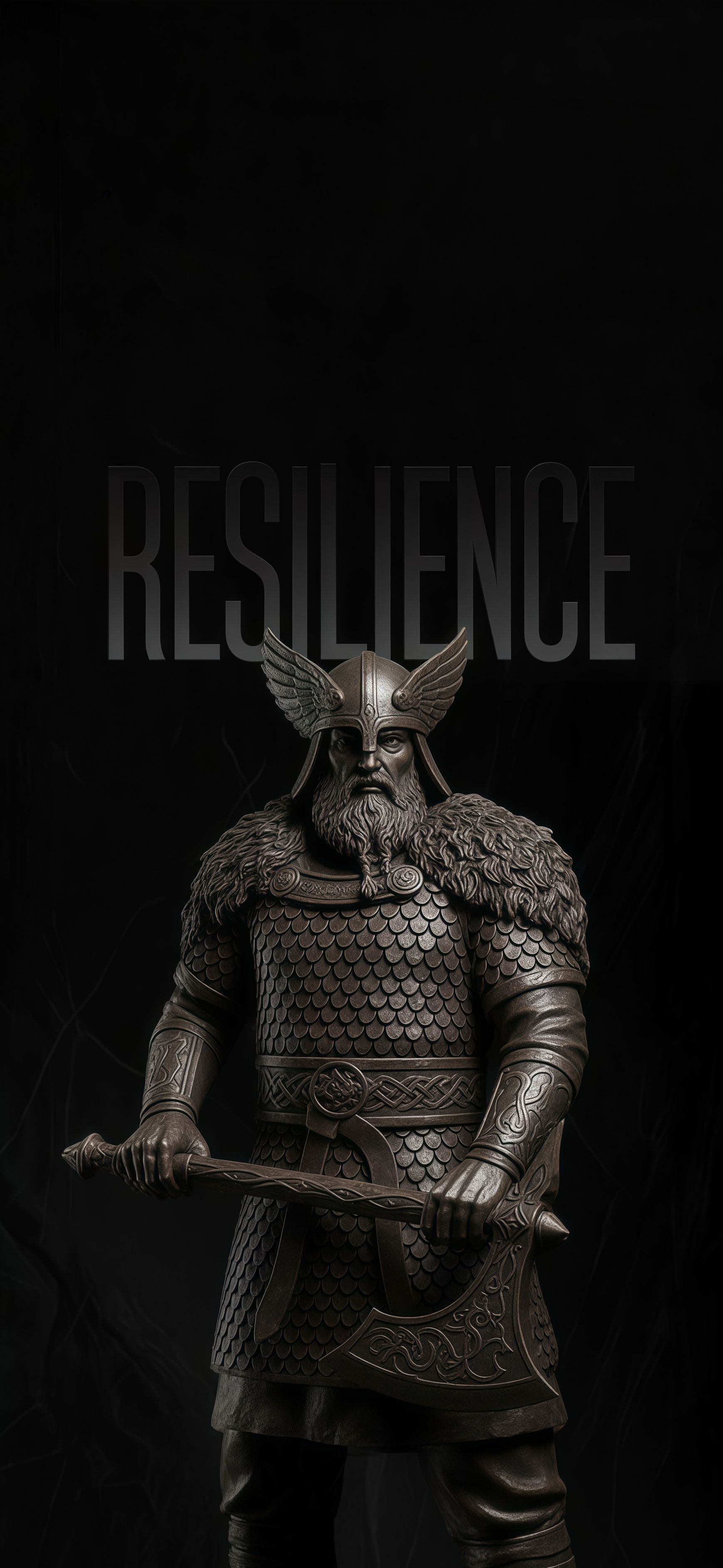 Viking Warrior Resilience Wallpaper